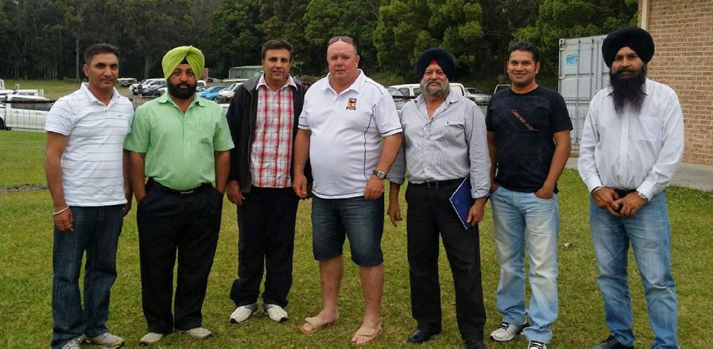 SINGH ALONG: Checking facilities at Geoff King Motors Oval are committee members Maninder Singh, Gurdal Singh Rai, Amandeep Singh Sidhu, Warren Gilkinson, Manjit Singh Sidhu, Amandeep Singh. SINGH ALONG: Checking facilities at Geoff King Motors Oval are committee members Maninder Singh, Gurdal Singh Rai, Amandeep Singh Sidhu, Warren Gilkinson, Manjit Singh Sidhu, Amandeep Singh.